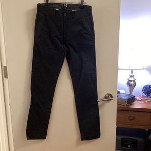 J.CREW Mens Black Slim Jeans